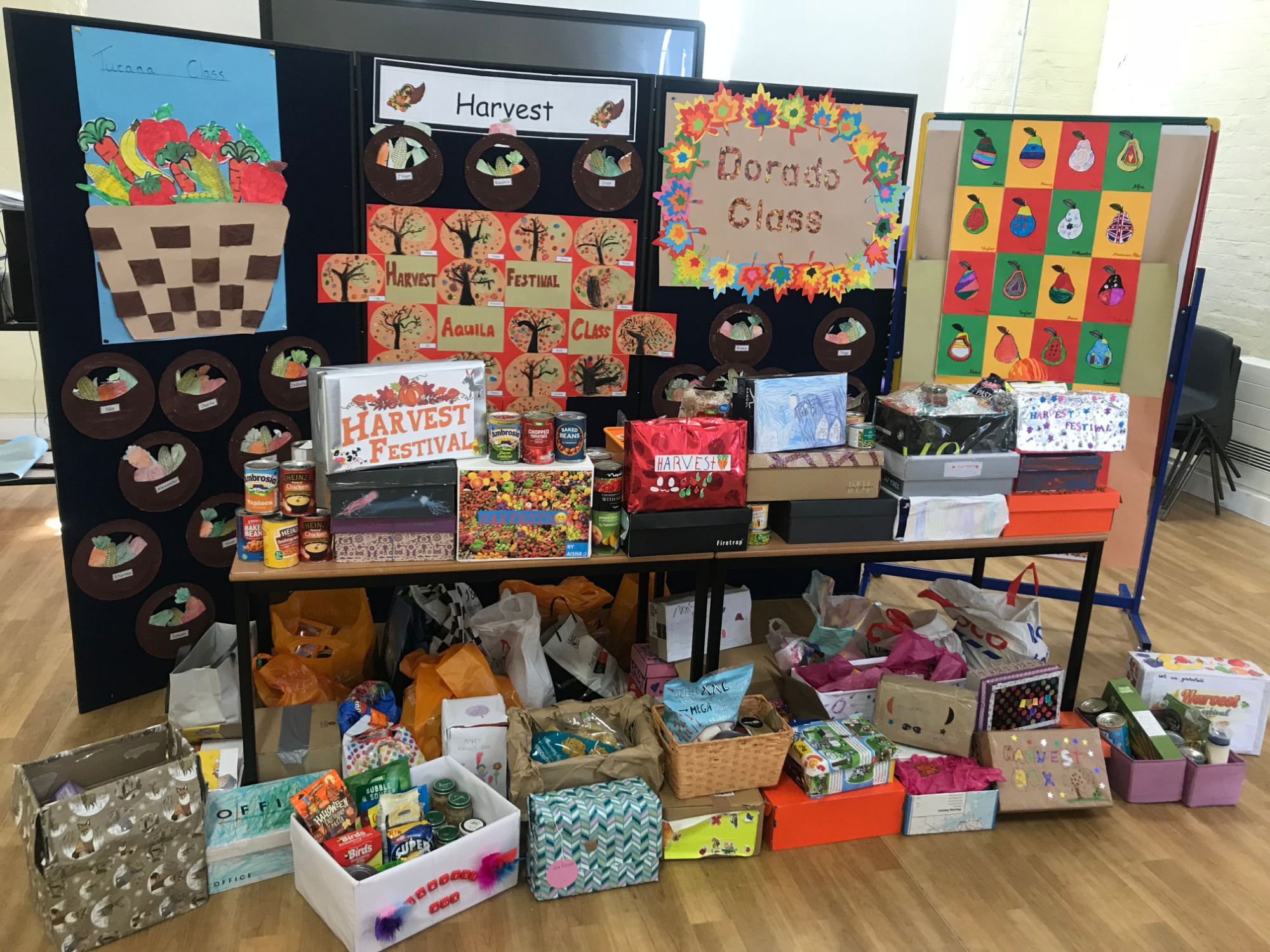 All Saints' Church of England Primary School Harvest Festival Celebration